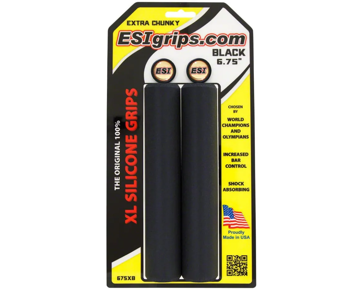 ESI Grips XL 6.75" Extra Chunky Grips (Black)