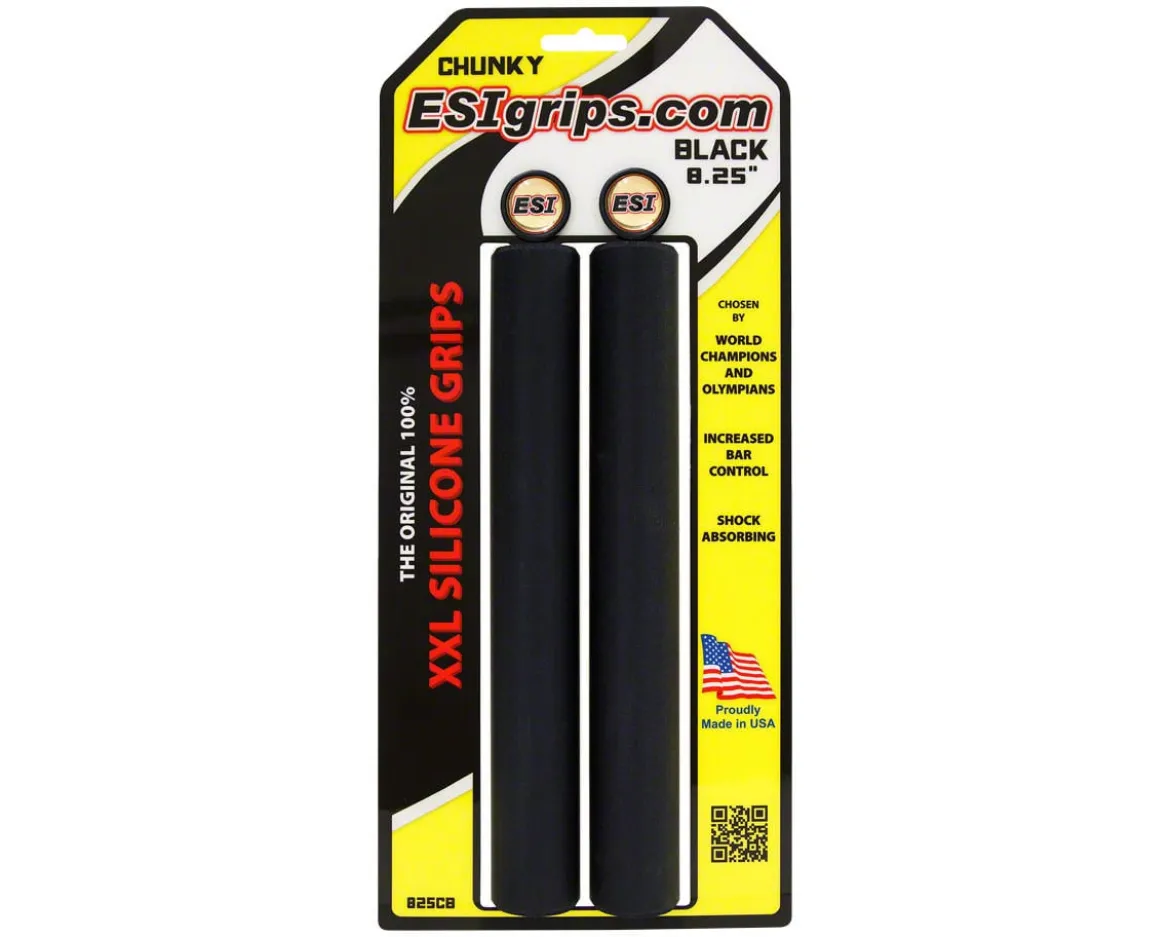 ESI Grips XXL 8.25" Chunky Grips (Black)