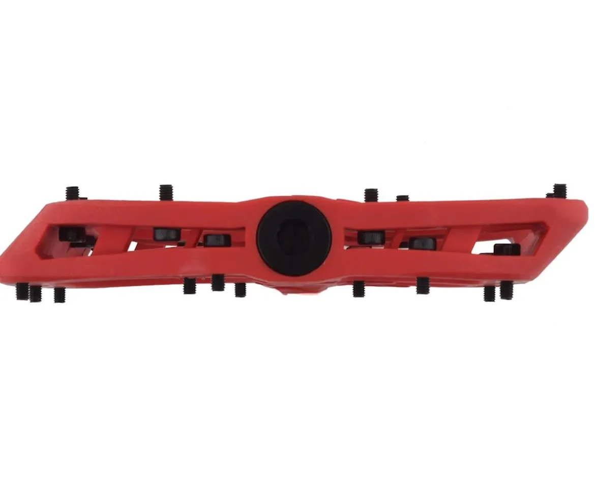 E*Thirteen Base Platform Pedals (Red) (9/16")