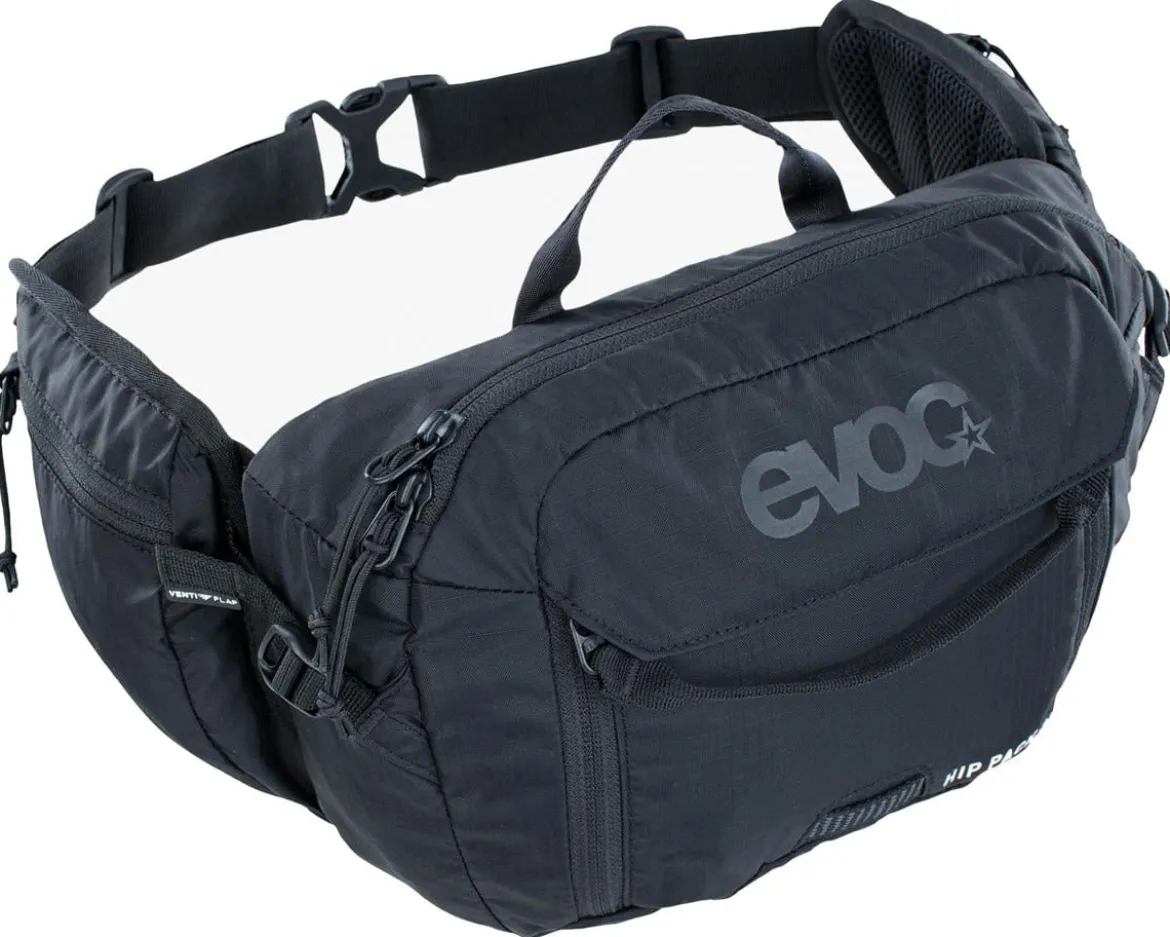 EVOC Hip Pack 3 (Black) (3L) (w/ Reservoir)