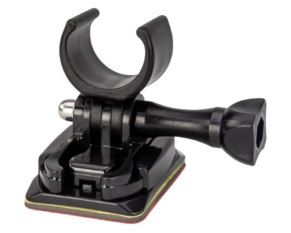 Exposure Lights Curved Adhesive Helmet Mount Kit (Black)