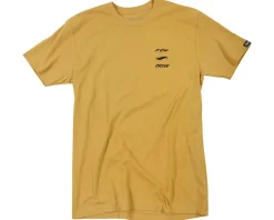 Fasthouse Inc. Major Hot Wheels T-Shirt (Vintage Gold) (S)