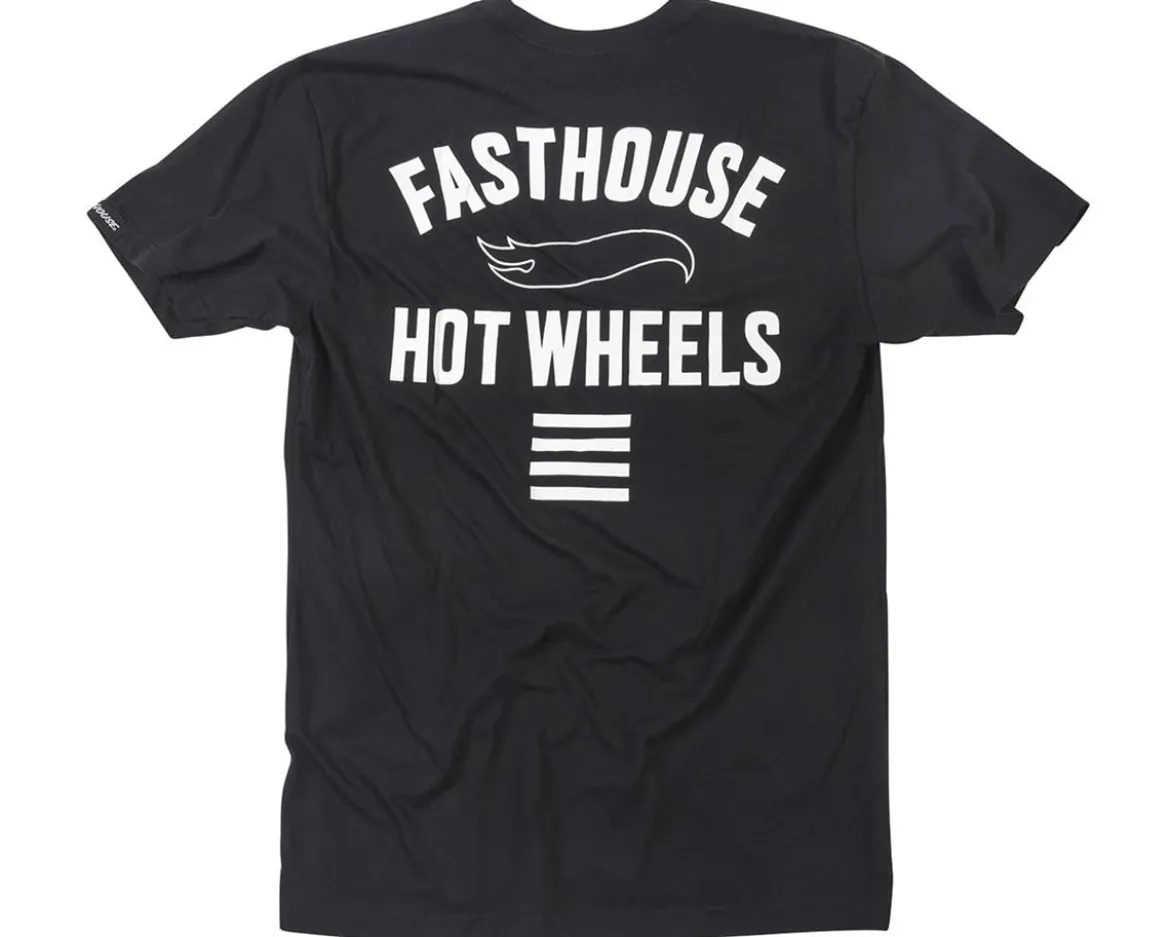 Fasthouse Inc. Major Hot Wheels T-Shirt (Black) (S)