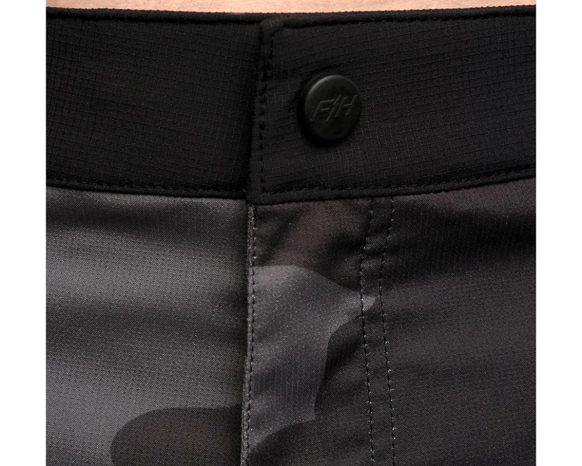 Fasthouse Inc. Youth Crossline 2.0 Short (Black/Camo) (No Liner) (22)