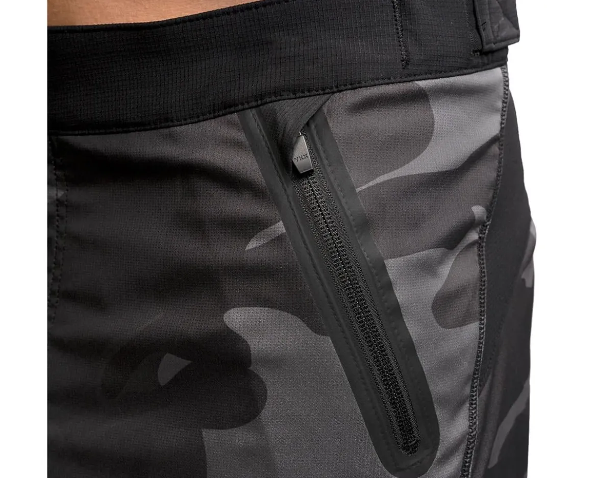 Fasthouse Inc. Youth Crossline 2.0 Short (Black/Camo) (No Liner) (22)