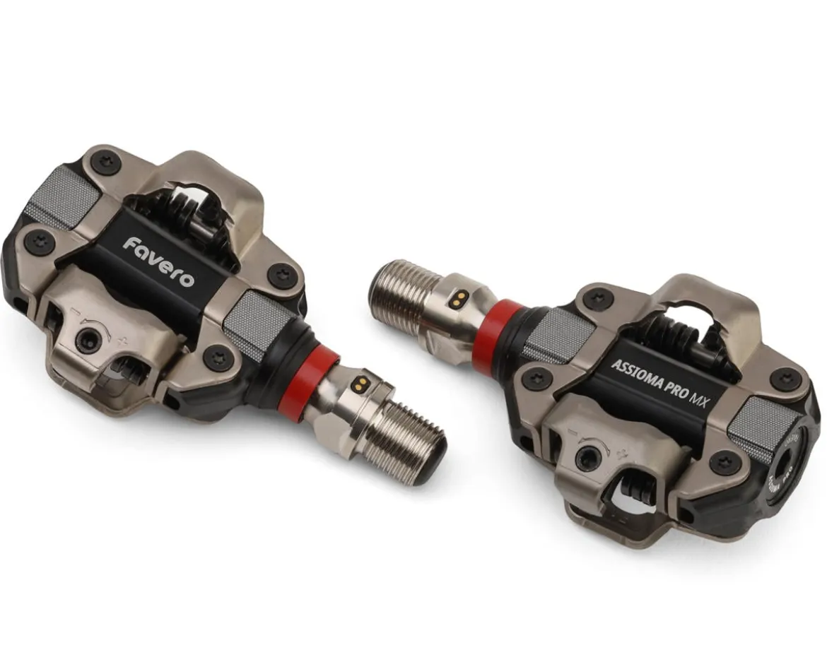 Favero Assioma PRO MX-2 Dual-Sided Power Meter Pedals (Black) (SPD-Compatible)