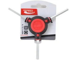 Feedback Sports Fixed 3-Way Hex Wrench (4, 5, 6mm)