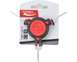 Feedback Sports Fixed 3-Way Hex Wrench (2, 2.5, 3mm)