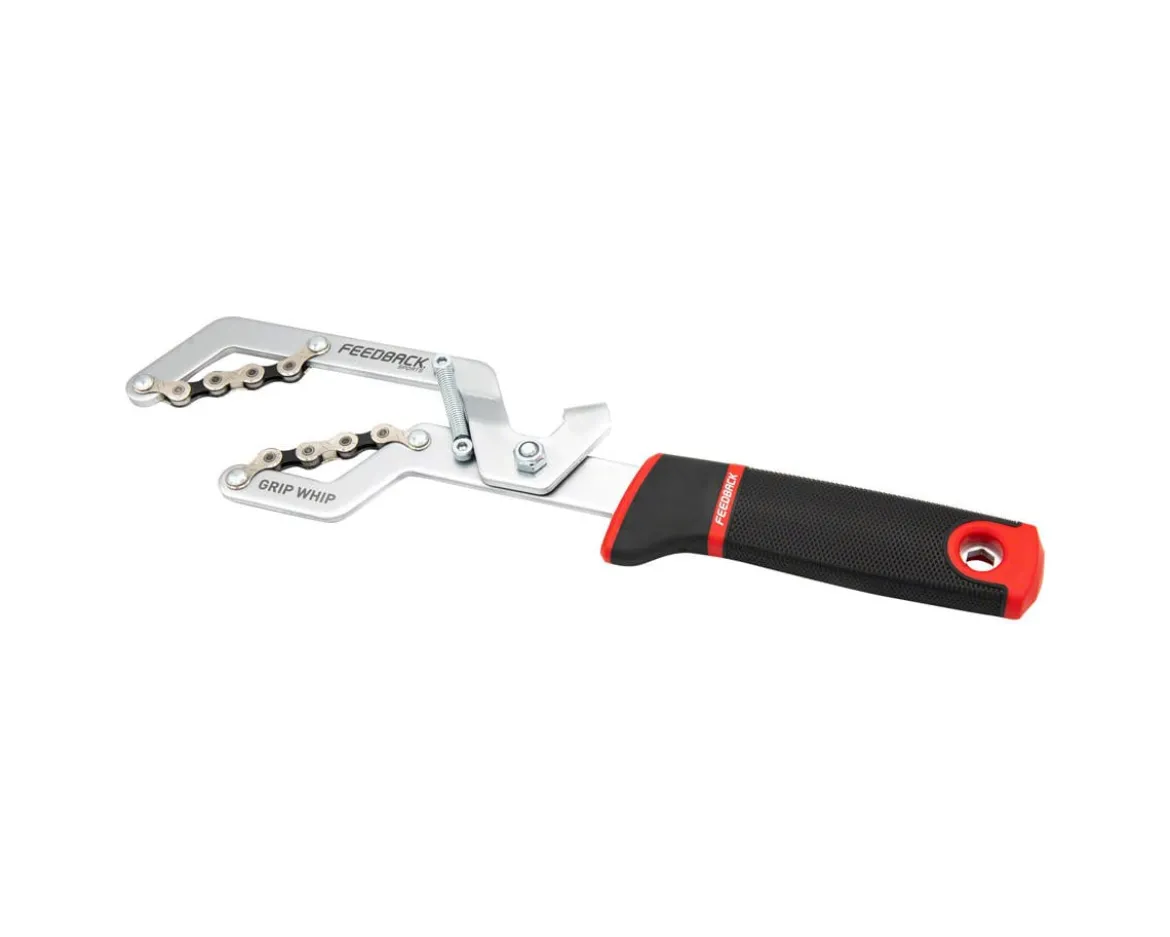 Feedback Sports Grip Whip Bike Cassette Removal Tool (Red/Black)