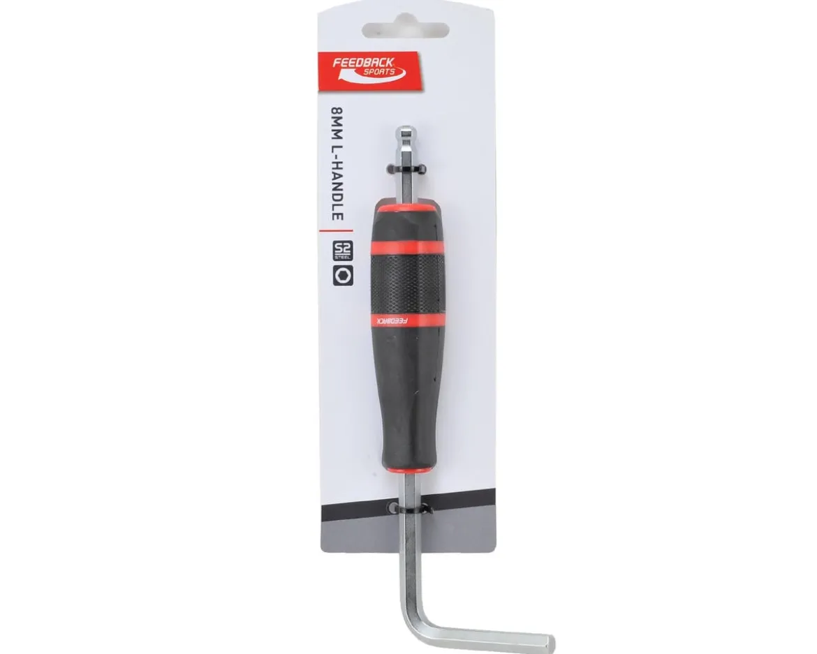 Feedback Sports L-Handle Hex Wrench (Black/Red) (8mm)