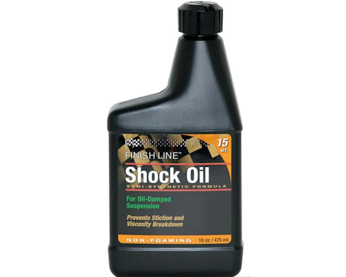 Finish Line Semi-Synthetic Shock Oil (15wt) (16oz)