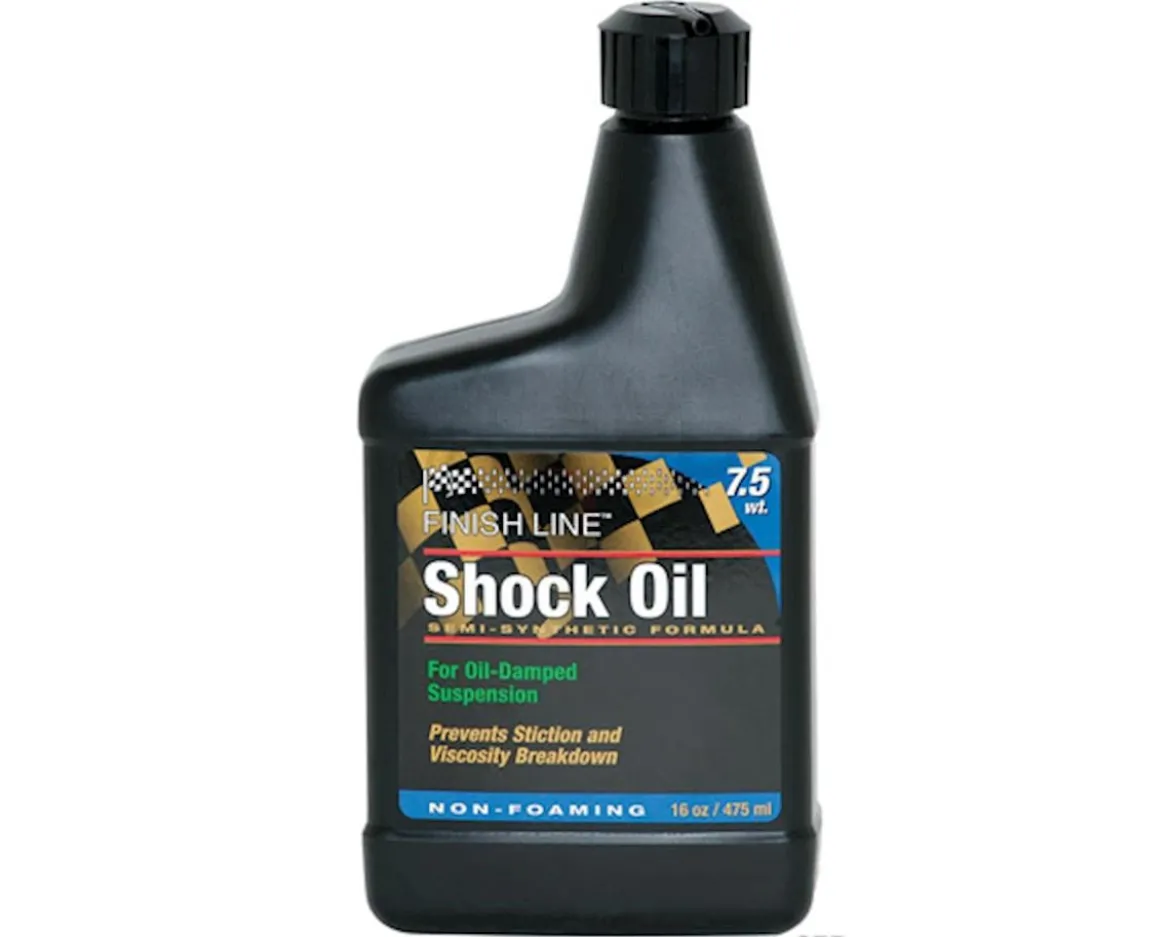 Finish Line Semi-Synthetic Shock Oil (7.5wt) (16oz)