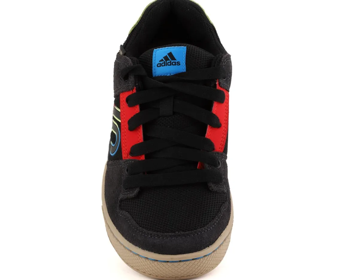 Five Ten Freerider Flat Shoes (Core Black/Carbon/Pulse Lime) (12)