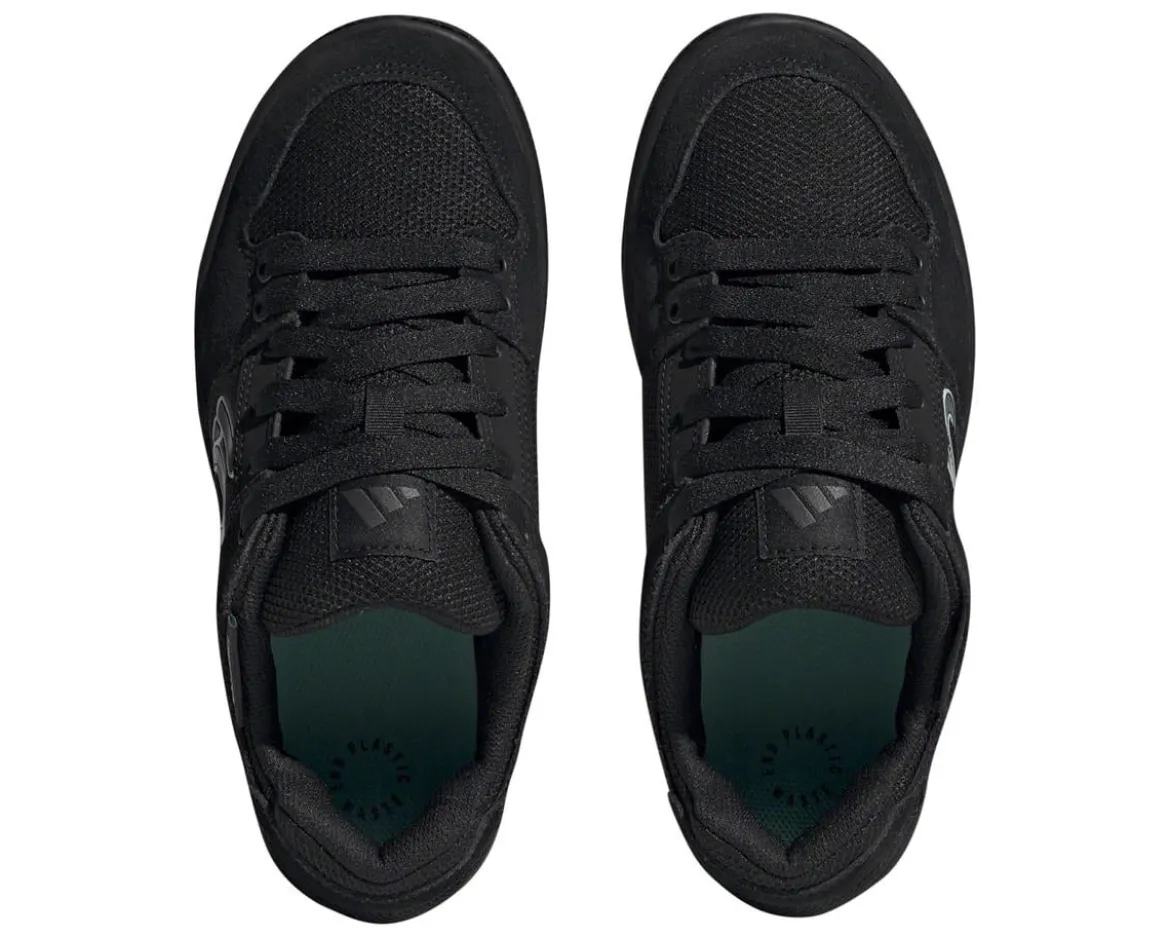 Five Ten Women's Freerider Flat Pedal Shoes (Core Black/Core Black/Grey Six) (5)