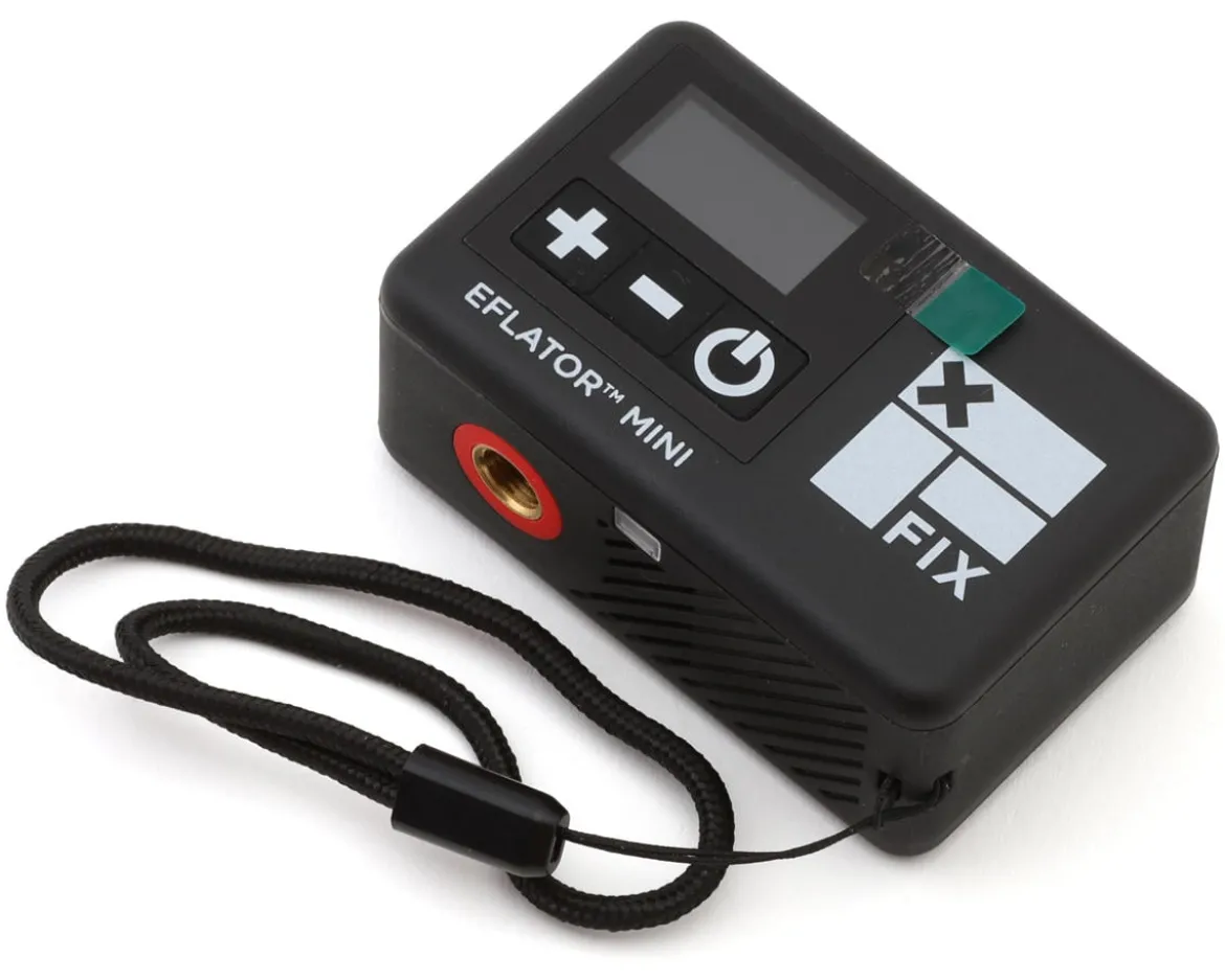 Fix Manufacturing Eflator Mini Digital Tire Pump (Black) (w/Valve Chuck)