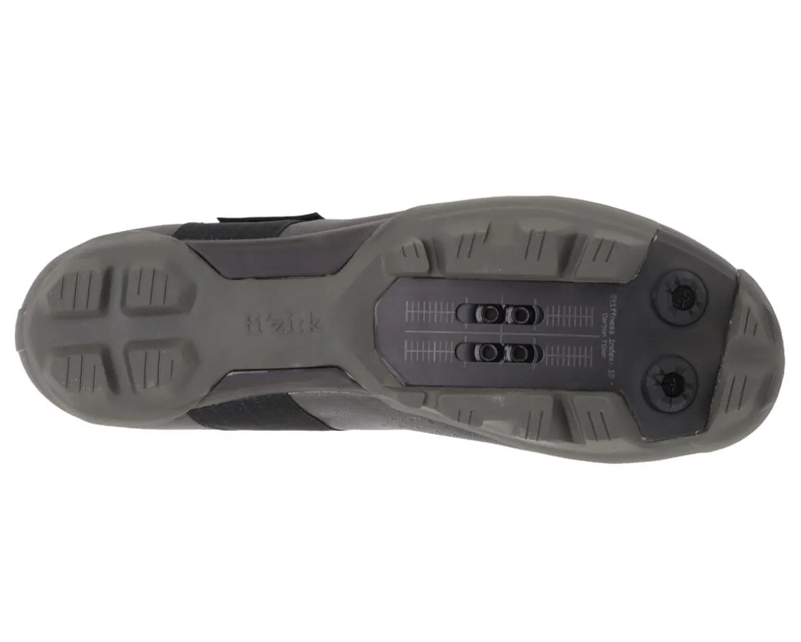 fizik Ferox 2 Carbon Gravel/XC MTB Shoes (Black/Dark Forest) (42)