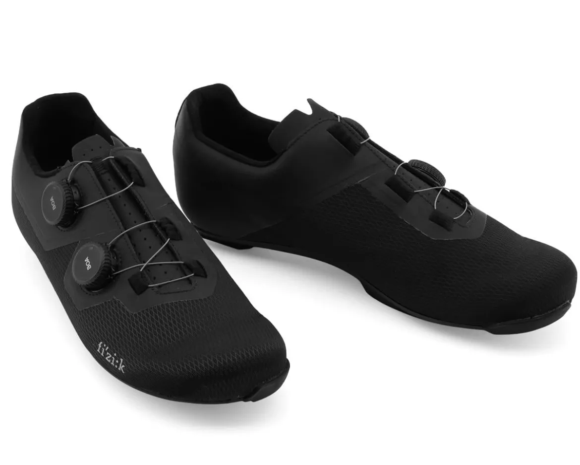 fizik Lyra Road Shoes (Coal Black) (43)