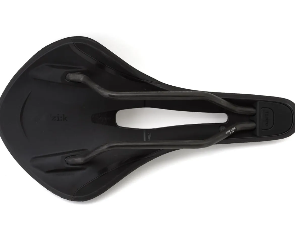 fizik Tempo Aliante R1 Light Saddle (Black) (Carbon Rails) (145mm)