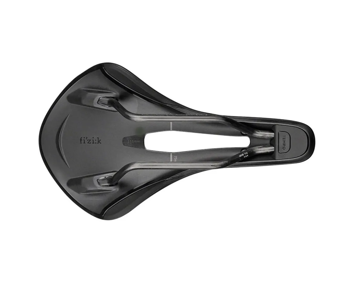 fizik Tempo Aliante R1 Saddle (Black) (Carbon Rails) (145mm)