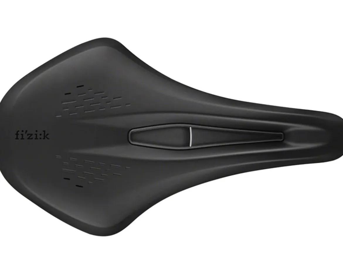 fizik Terra Argo X1 Gravel Saddle (Black) (Carbon Rails) (150mm)