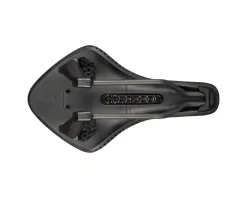 fizik Transiro Aeris Short Distance R1 Adaptive Saddle (Black) (Carbon Rails) (135mm Width)