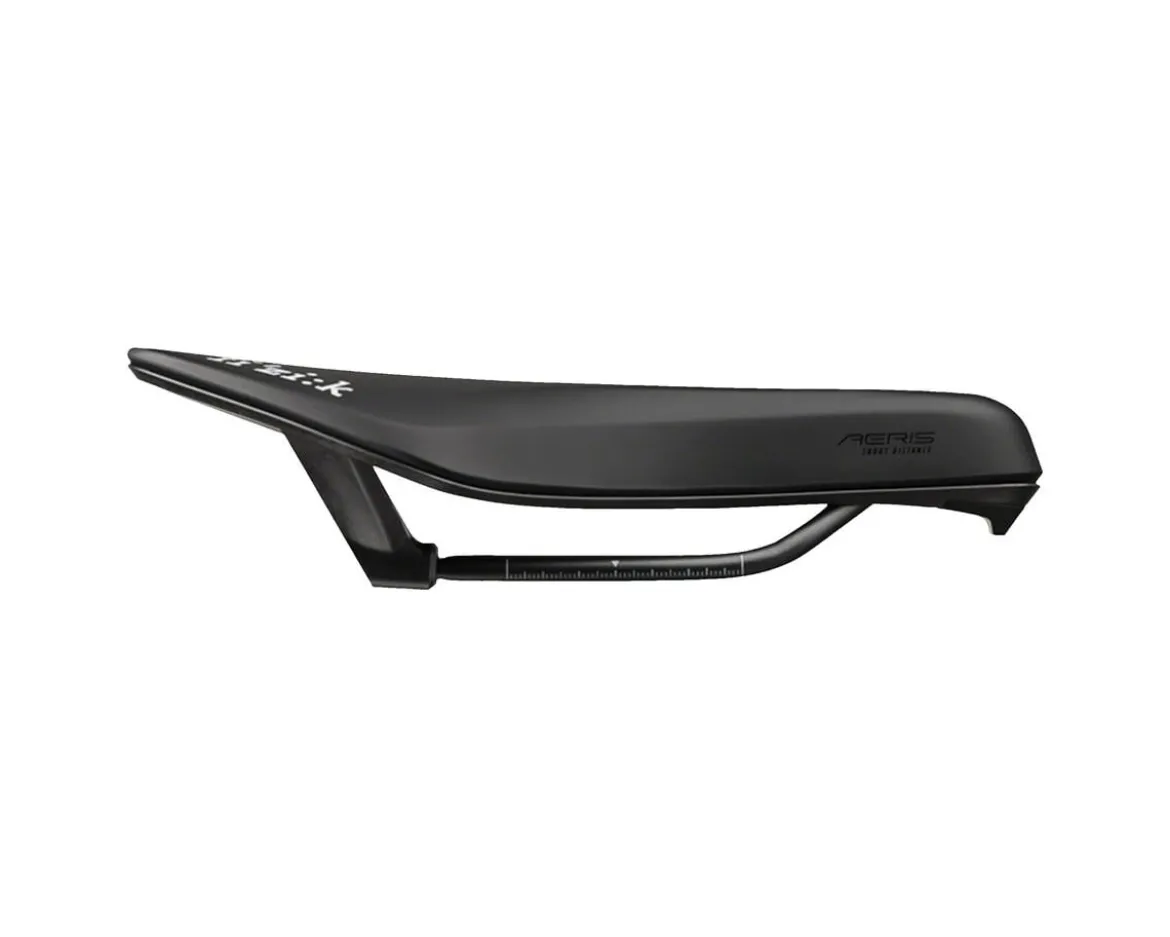 fizik Transiro Aeris Short Distance R3 Saddle (Black) (Alloy Rails) (135mm)