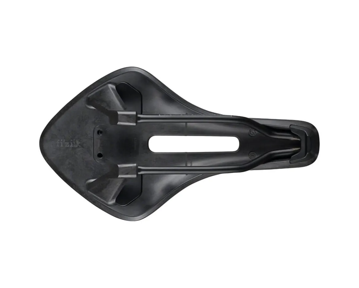 fizik Transiro Aeris Short Distance R3 Saddle (Black) (Alloy Rails) (135mm)