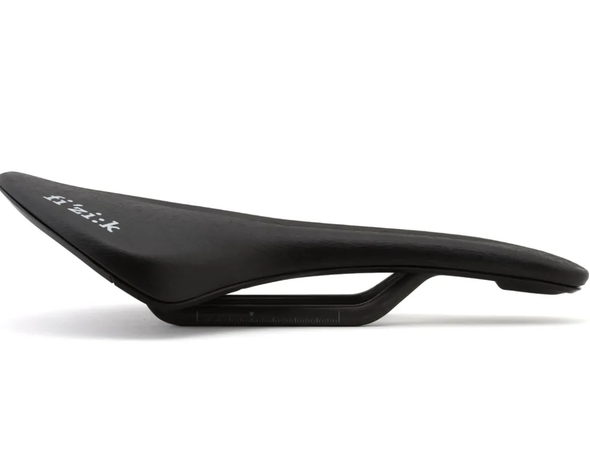fizik Vento Antares R1 Light Saddle (Black) (Carbon Rails) (150mm)