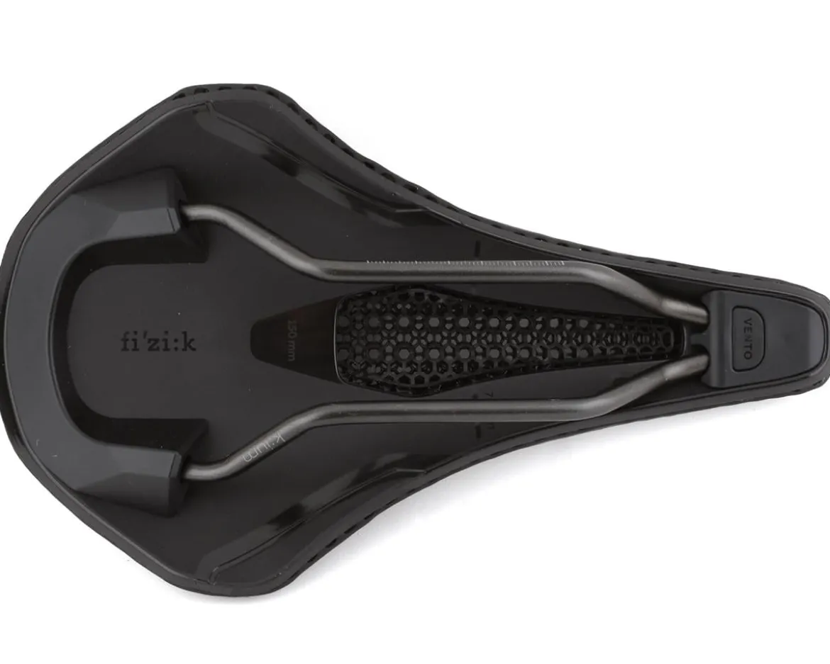 fizik Vento Argo R3 Adaptive Saddle (Black) (Kium Rails) (3D-Printed) (150mm)