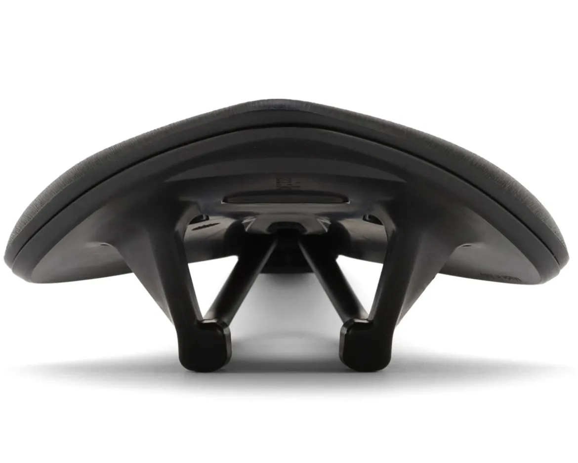 fizik Vento Arione R1 Light Saddle (Black) (Carbon Rails) (145mm)