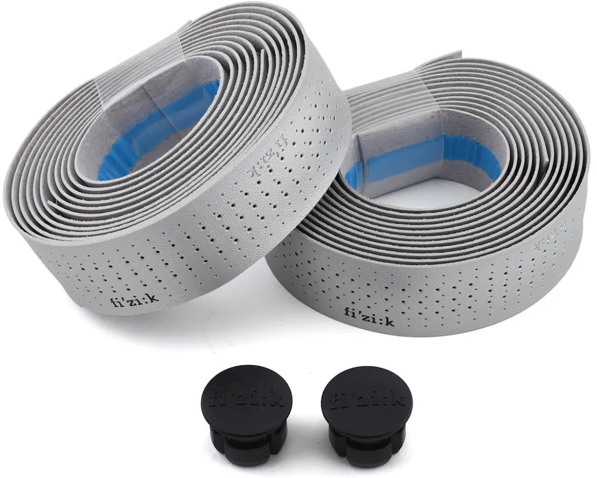 fizik Tempo Microtex Classic Handlebar Tape (Silver) (2mm Thick)