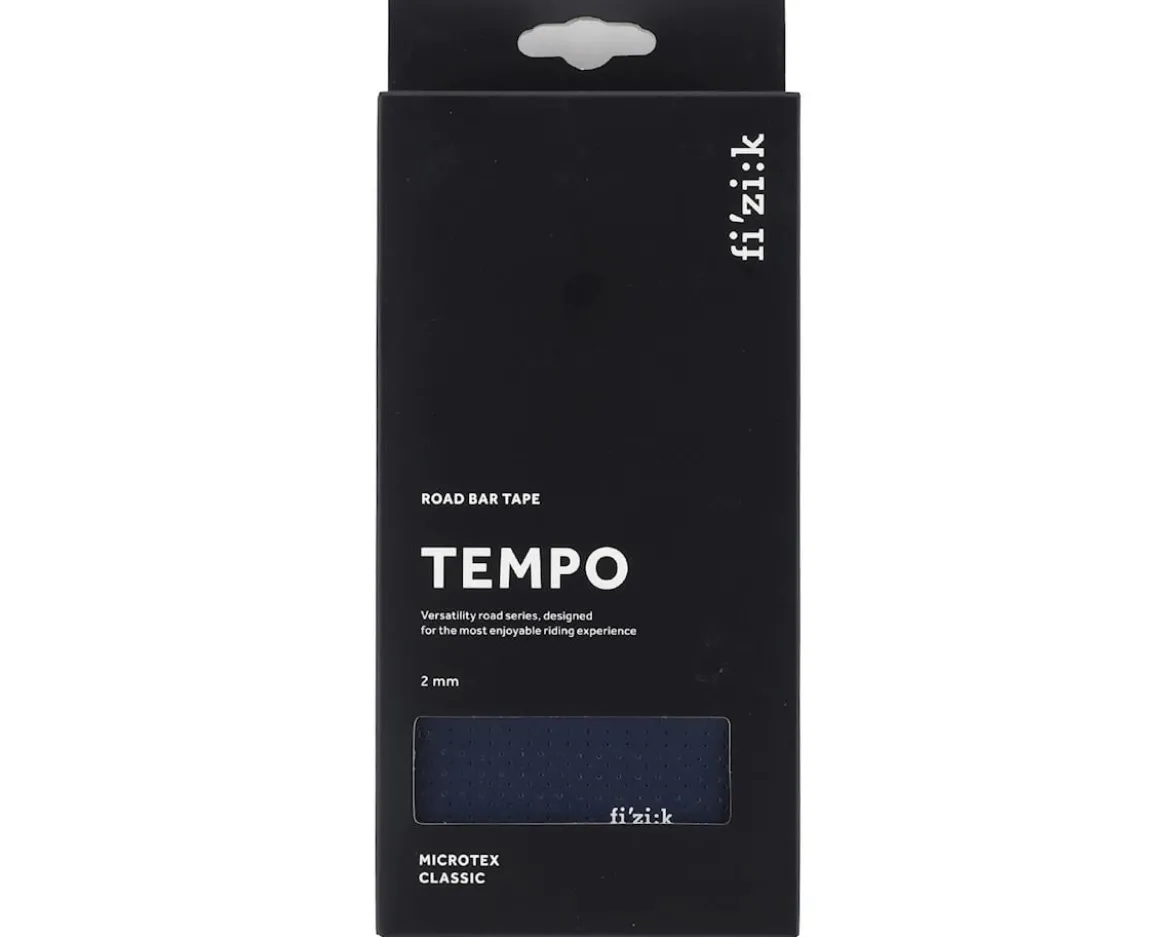 fizik Tempo Microtex Classic Handlebar Tape (Blue) (2mm Thick)