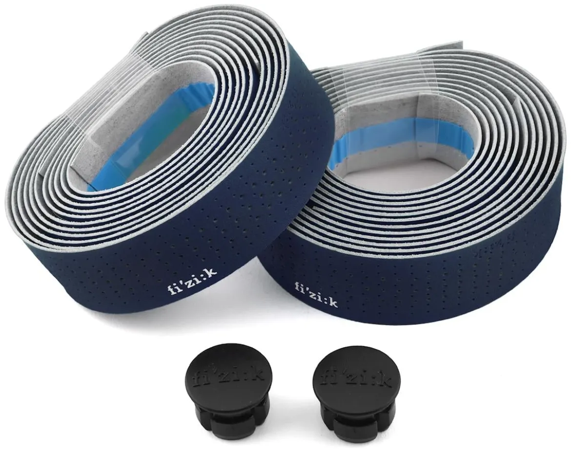 fizik Tempo Microtex Classic Handlebar Tape (Blue) (2mm Thick)