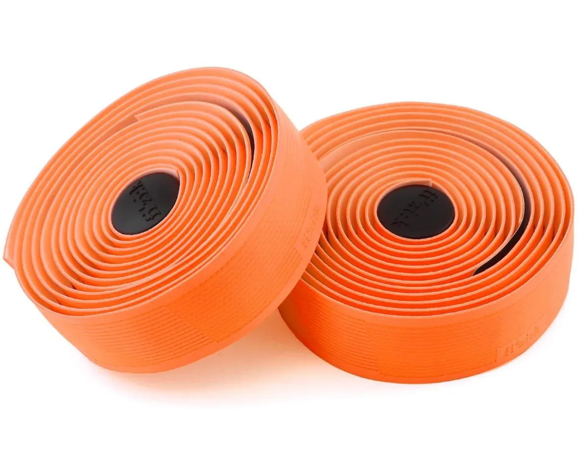 fizik Vento Solocush Tacky Handlebar Tape (Orange Fluorescent) (2.7mm Thick)