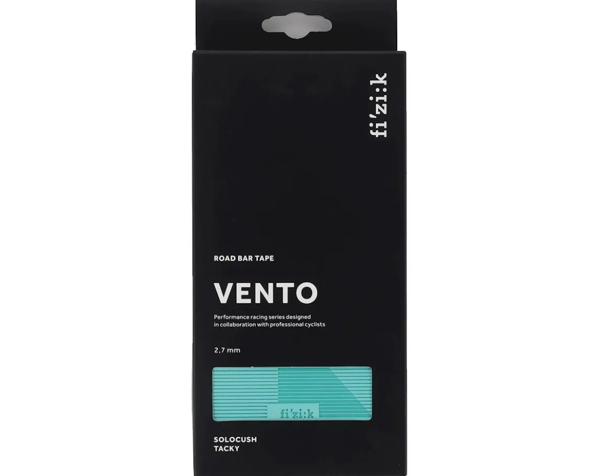 fizik Vento Solocush Tacky Handlebar Tape (Bianchi Green) (2.7mm Thick)