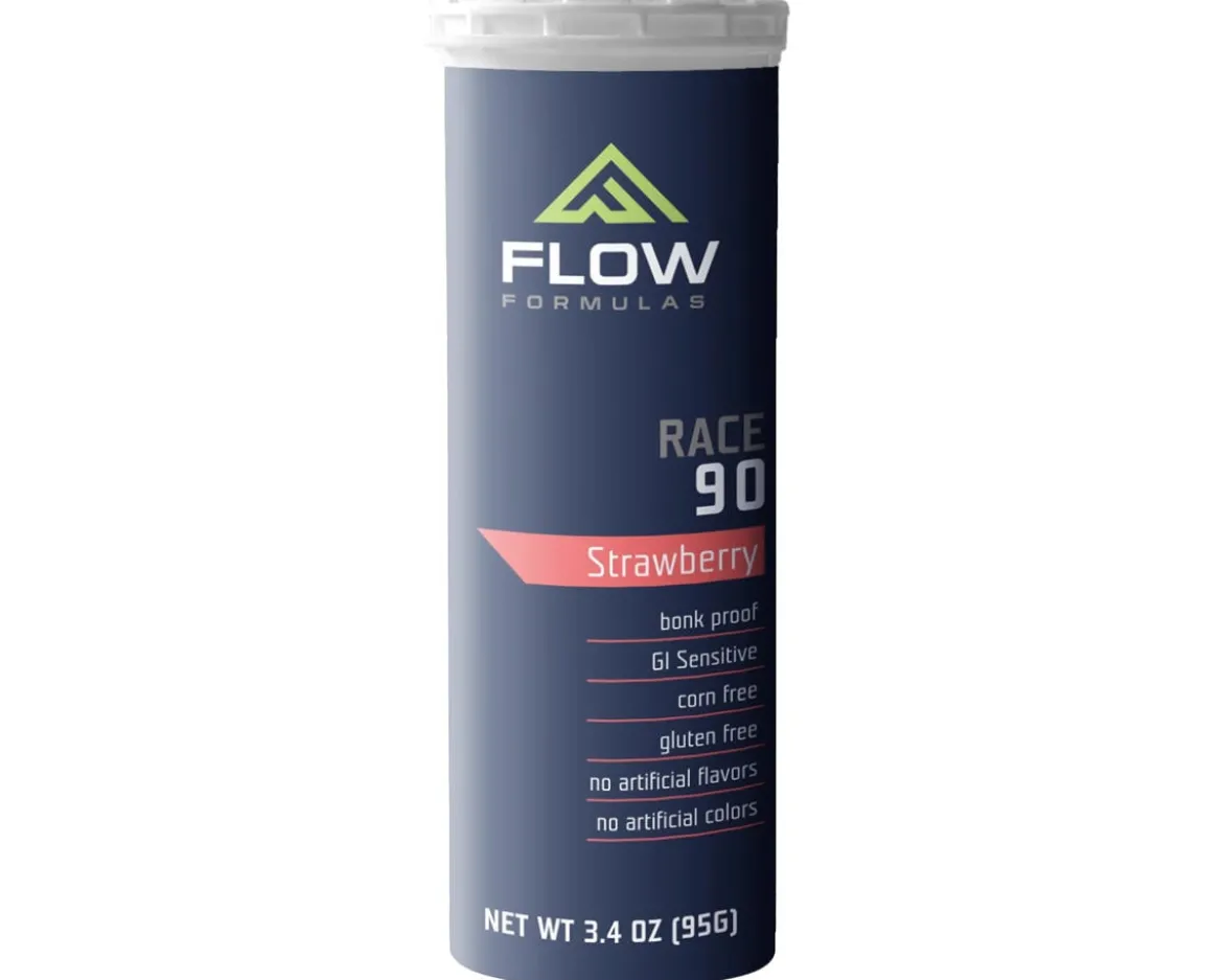 Flow Formulas Endurance Drink Mix (Race 90) (Tube) (Strawberry)