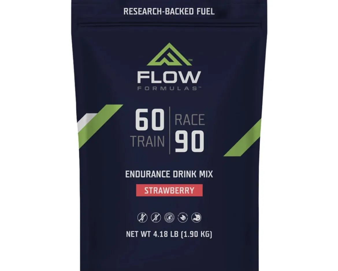 Flow Formulas Endurance Drink Mix (Strawberry) (4.18 LB Bag)