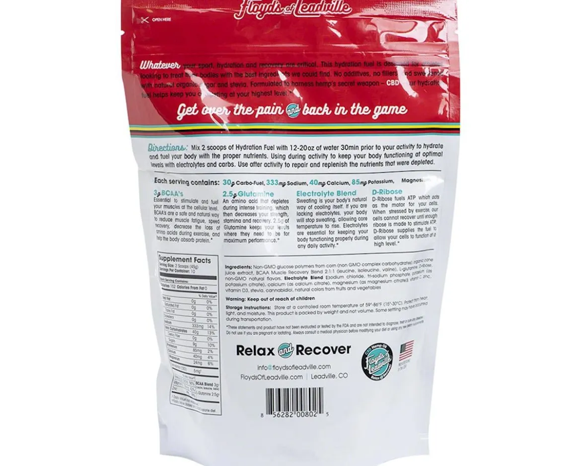 Floyd's of Leadville CBD Hydration Fuel (Fruit Punch) (16oz)