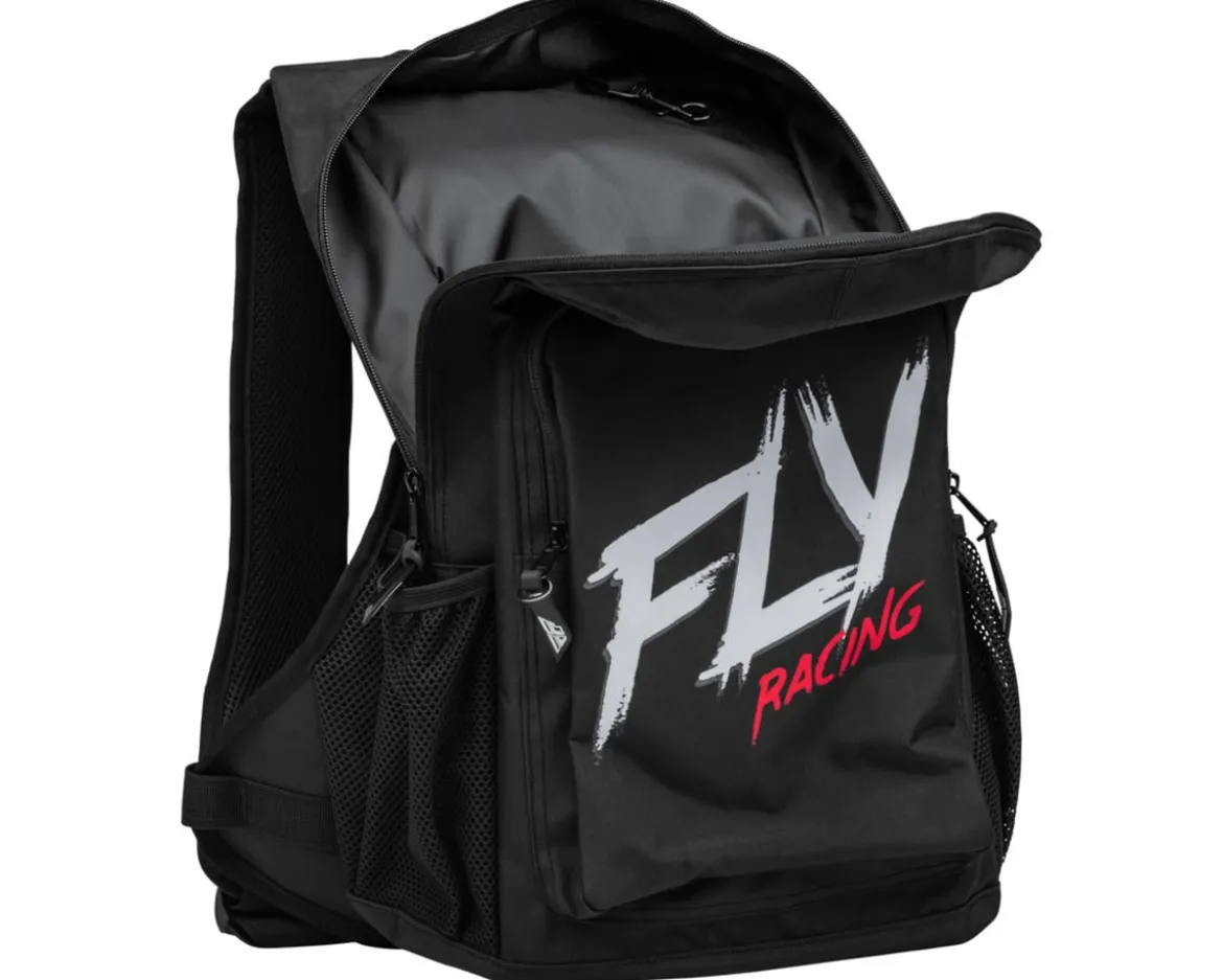 Fly Racing Jump Pack Backpack (Black/White) (35L)