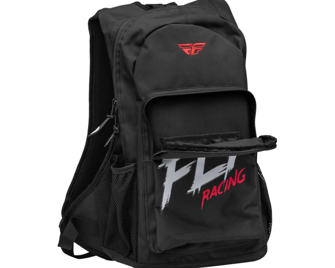 Fly Racing Jump Pack Backpack (Black/White) (35L)