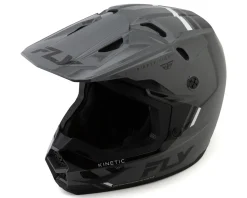 Fly Racing Kinetic Verdict Helmet (Grey/Black/White) (2XL)