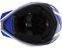 Fly Racing Kinetic Vision Full Face Helmet (White/Blue) (XL)