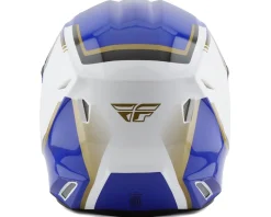 Fly Racing Kinetic Vision Full Face Helmet (White/Blue) (XL)