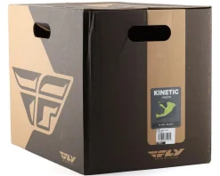 Fly Racing Kinetic Vision Full Face Helmet (Hi-Vis/Black) (XL)