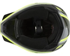 Fly Racing Kinetic Vision Full Face Helmet (Hi-Vis/Black) (XL)