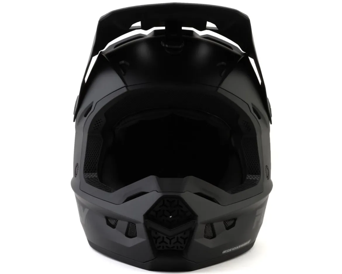 Fly Racing Kintetic Solid Helmet (Matte Black) (2XL)