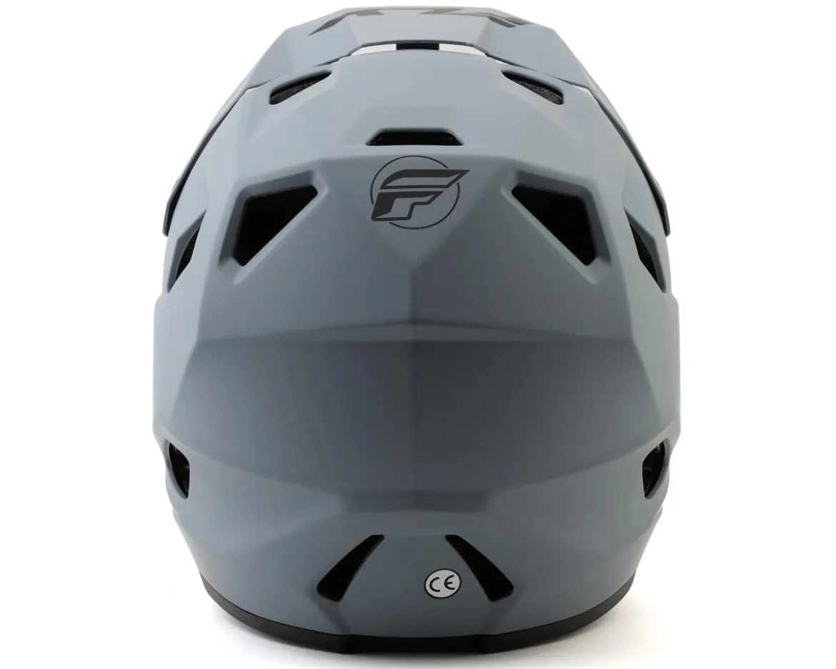 Fly Racing Rayce Solid Full Face Helmet (Matte Grey) (XL)