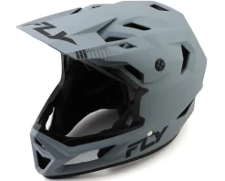 Fly Racing Rayce Solid Full Face Helmet (Matte Grey) (XL)