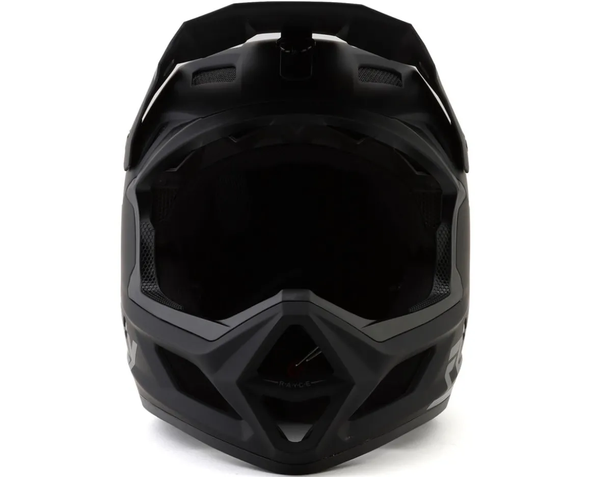 Fly Racing Rayce Solid Full Face Helmet (Matte Black) (L)