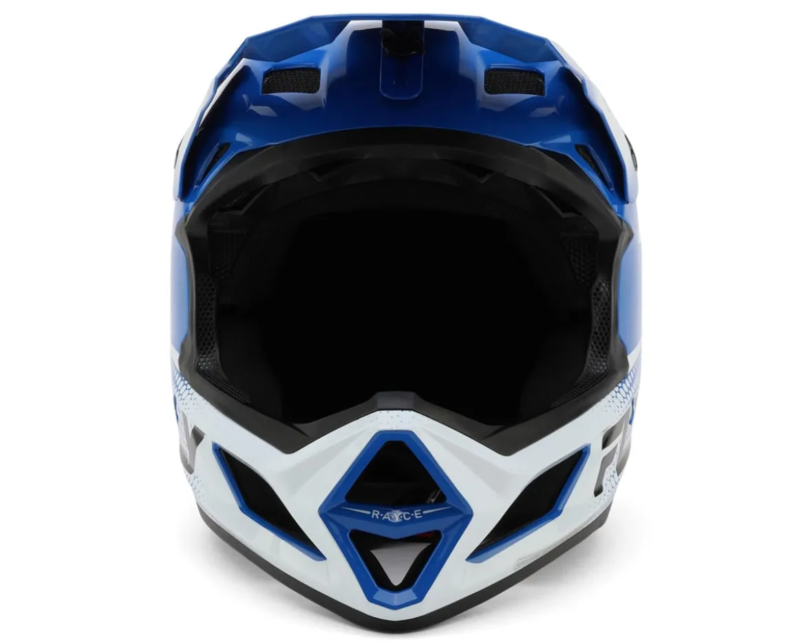 Fly Racing Rayce Sonar Bicycle Helmet (Blue/White/Black) (L)